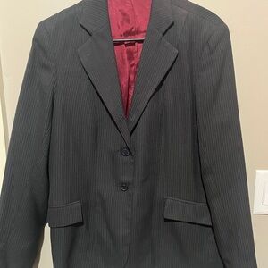 Women’s Pinstripe Hunt Coat